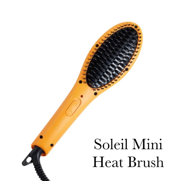 Soleil Mini Heat Brush in Apricot - Picture 1 of 10